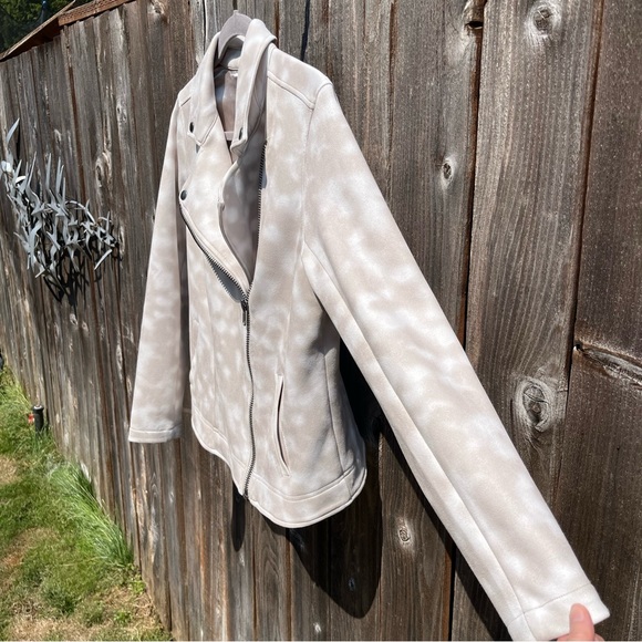 Haute Hippie Tribe Tie Dye asymmetrical Motorcycle jacket size small - Picture 9 of 16